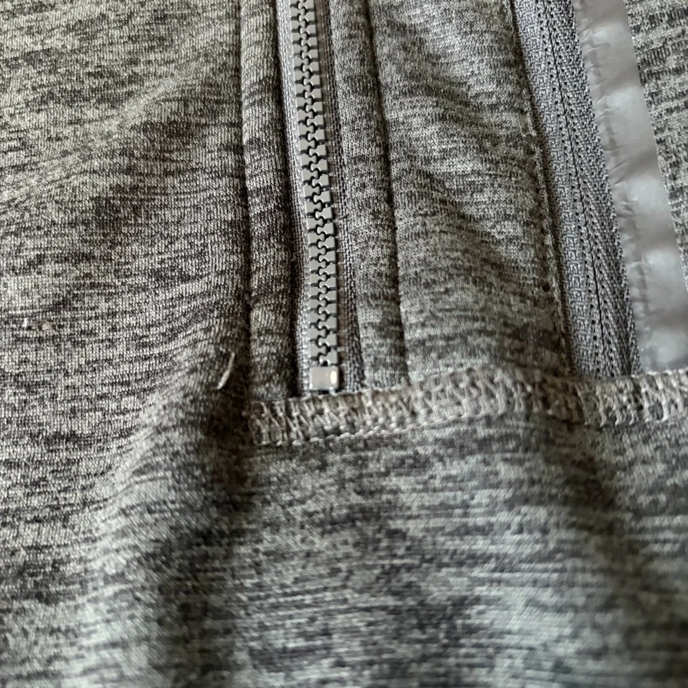 The North Face Dark Gray Quarter Zip Jacket Outdoor Casual Winter Fall